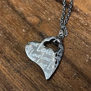 STEELX Love Necklace in Silver
